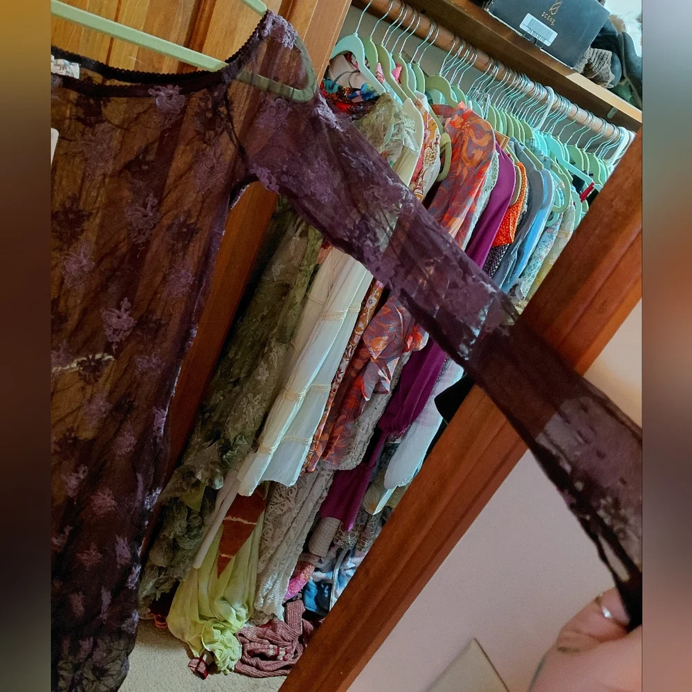 Free People Bali Cleo Maxi Slip Size Medium - Picture 13 of 14